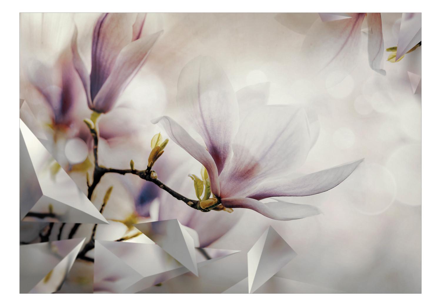 Fotomural decorativo Subtle Magnolias - First Variant