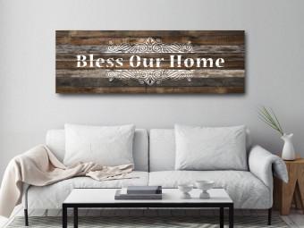 Cuadro decorativo Bless Our Home (1 Part) Narrow