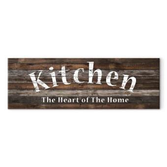 Cuadro decorativo Kitchen - the Heart of the Home (1 Part) Narrow