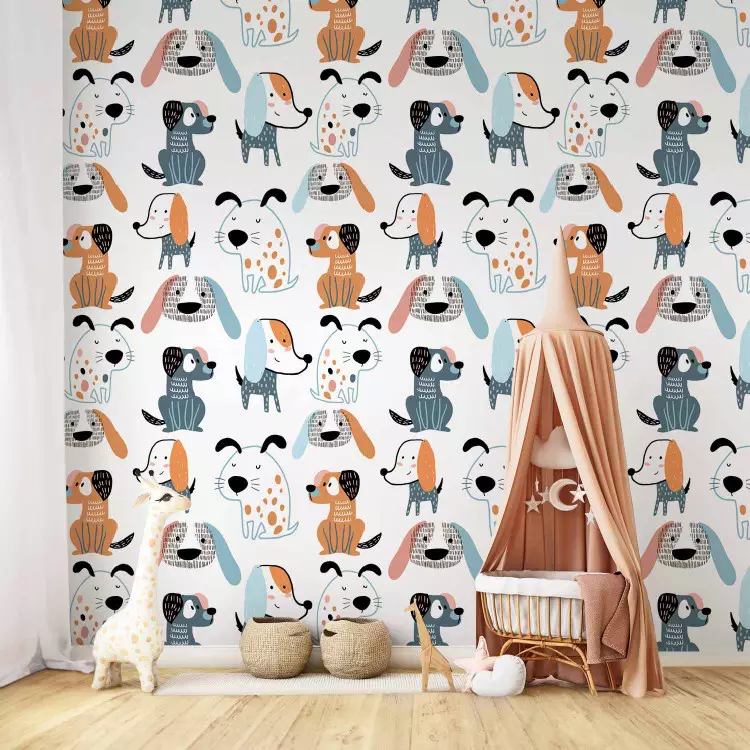 Papel pintado Spotted Dogs