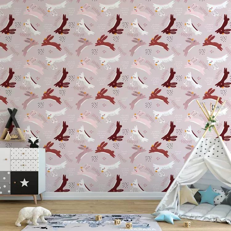 Papel decorado Rabbits in the Forest