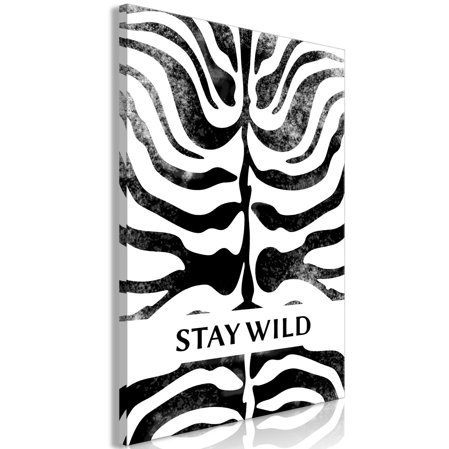 Cuadro decorativo Stay Wild (1 Part) Vertical