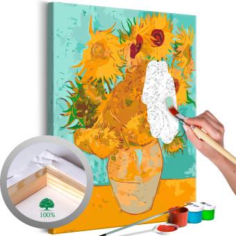 Cuadro para pintar con números Van Gogh's Sunflowers