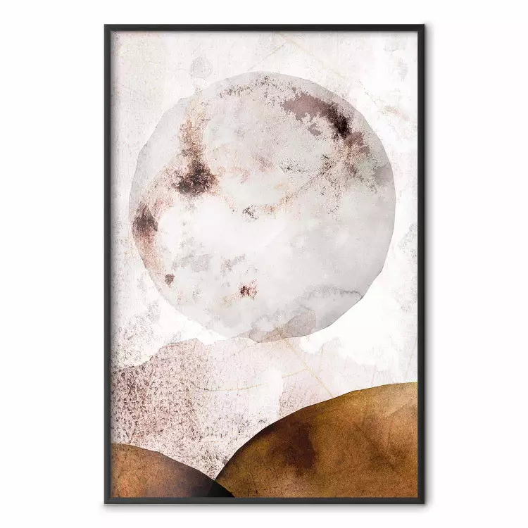 Manchas solares - textura abstracta de círculo blanco