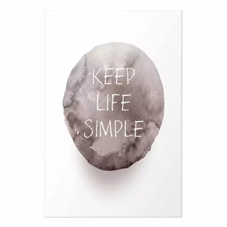 Poster Keep Life Simple [Poster] 