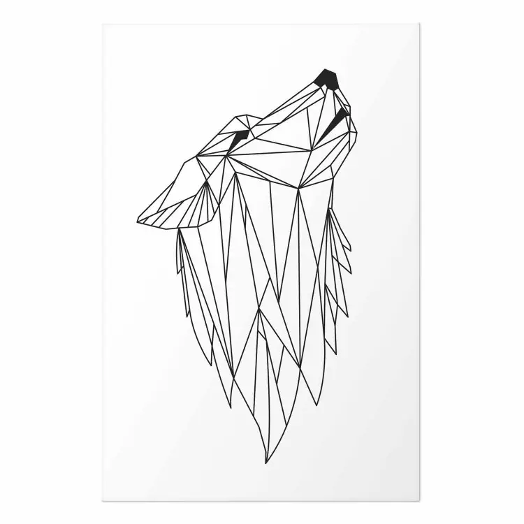 Poster Geometric Wolf [Poster]