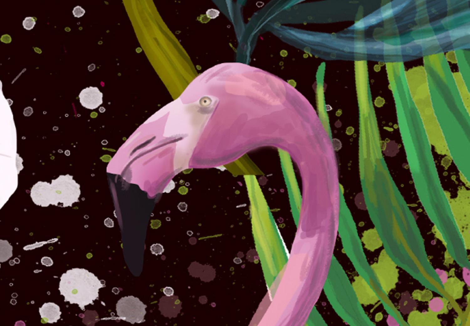 Cuadro decorativo Flamingo Land (1 Part) Vertical