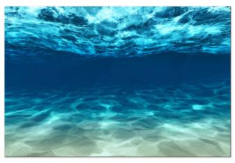 Cuadro Resplandor del océano (1 pieza) ancho - paisaje submarino