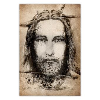 Póster Shroud of Turin in Sepia [Poster]