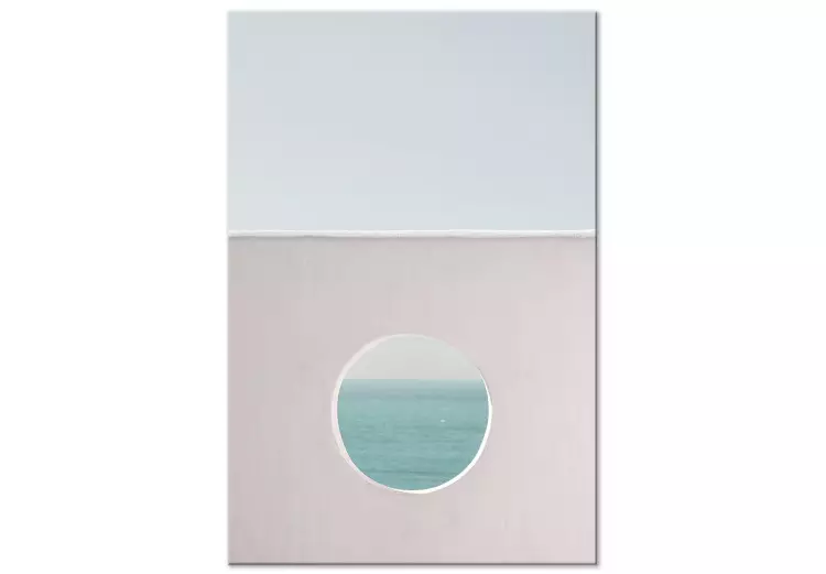 Horizonte circular (1 pieza) vertical - paisaje marino