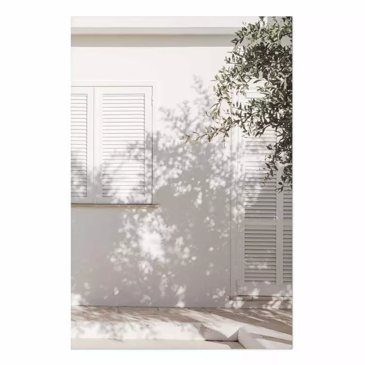 Set de poster Luz de hoja pequeña - composición de verano con planta