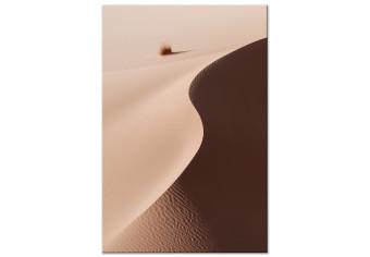 Cuadro moderno Serpentinas (1 pieza) vertical - paisaje de arena en el desierto árabe