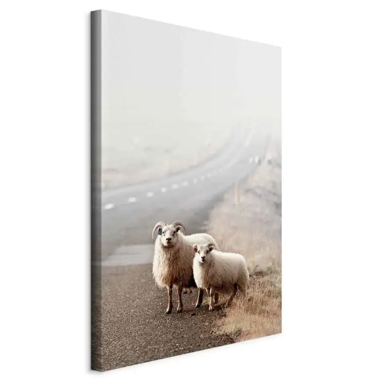 Autoestopistas Inusuales (unitario) vertical - animales carretera