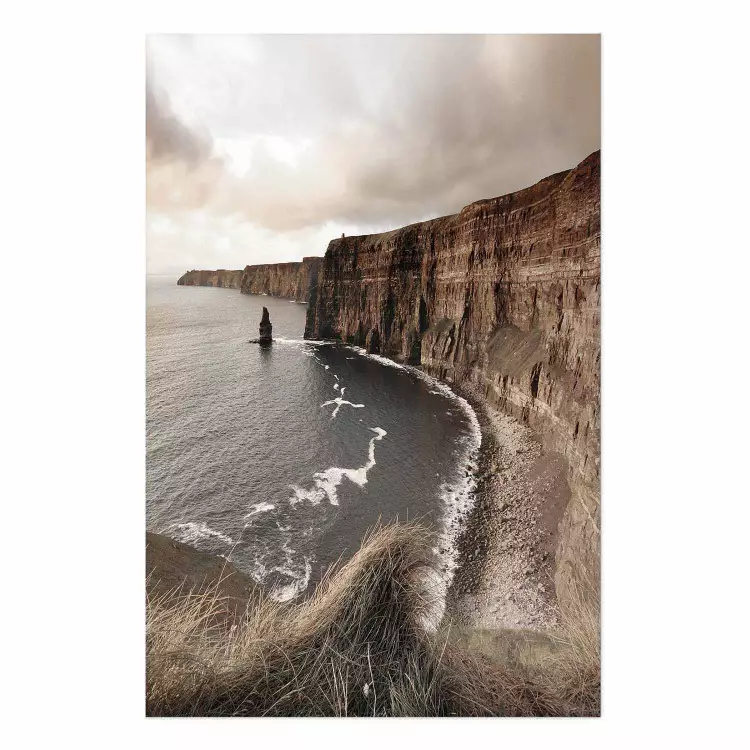 Set de poster Acantilados solitarios - paisaje de mar y acantilados enormes
