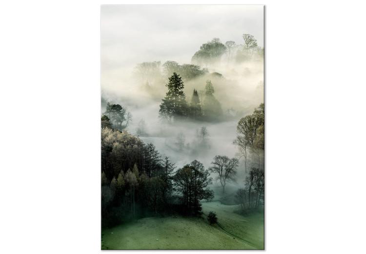 Frescor matutino (1 pieza) vertical - bosque neblinoso