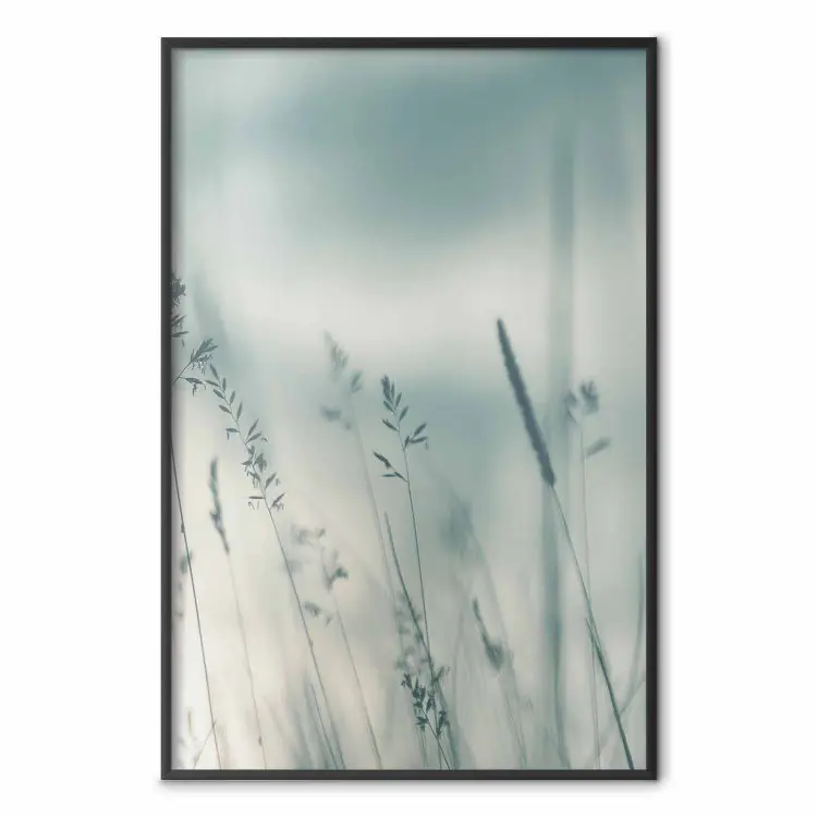 Hierba alta - paisaje de un prado con hierba alta en tonos pastel