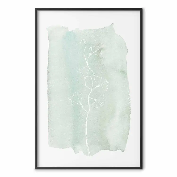Menta silvestre - planta con flores, verde menta