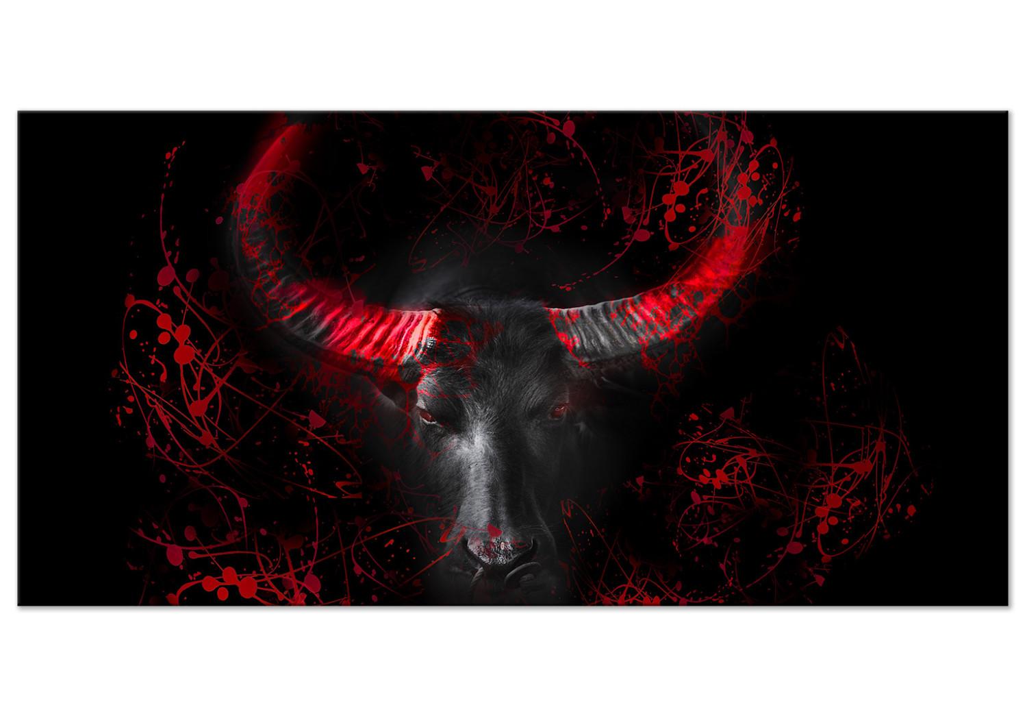 Cuadro XXL Enraged Bull - First Variant II [Large Format]