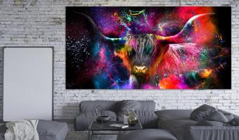 Cuadro XXL Colorful Bull II [Large Format]