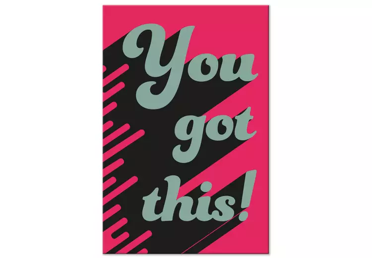 You Got This! (1 pieza) vertical - letras motivacionales en inglés