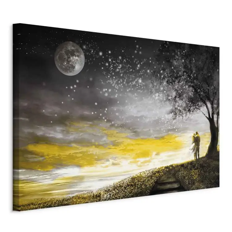Endless love ancho - paisaje romántico de una pareja