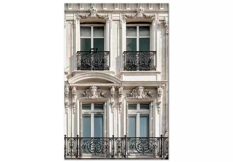 Ventanas en una casa - foto de la arquitectura de la capital francesa