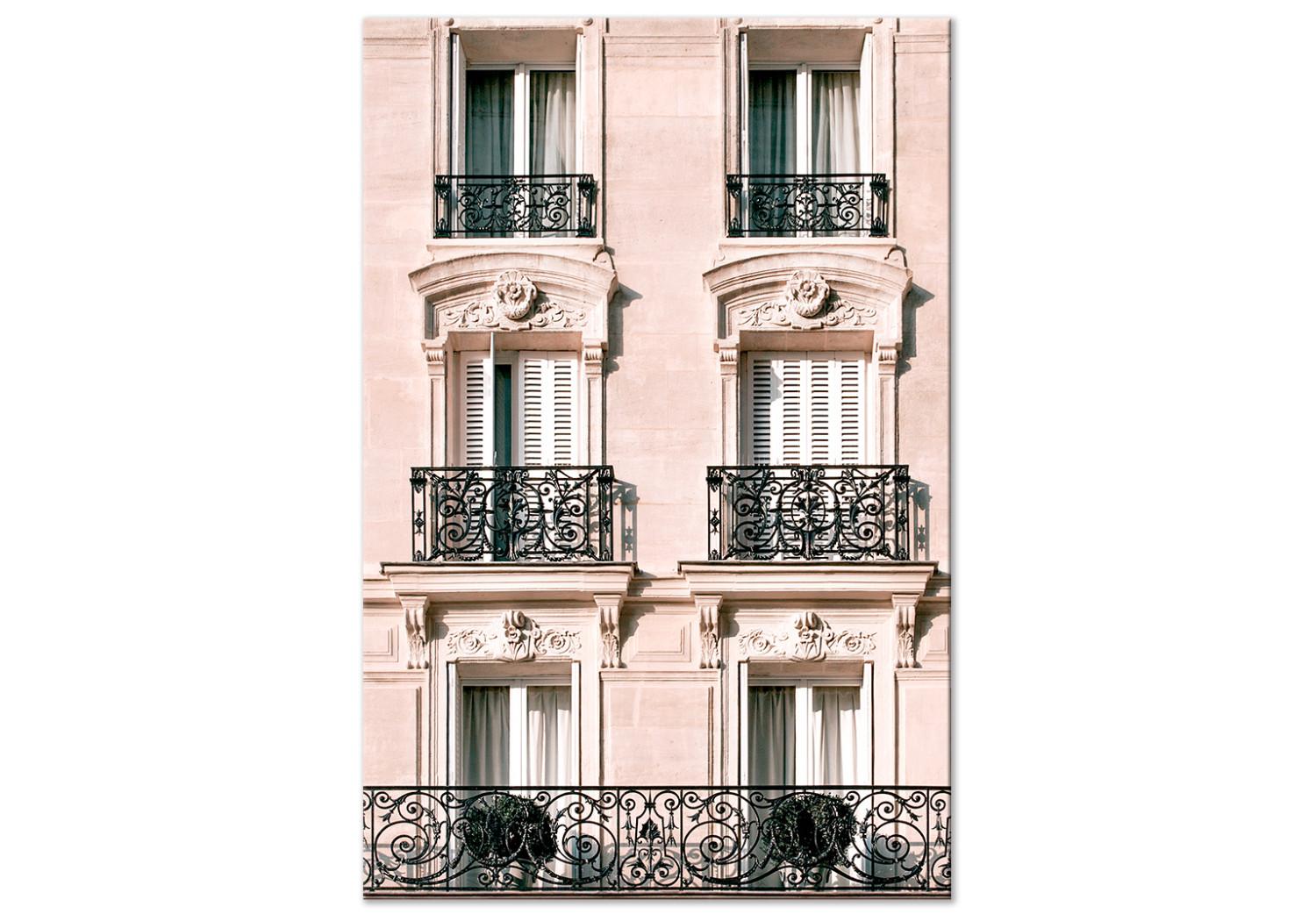 Cuadro moderno Persianas parisinas - una foto de arquitectura de la capital francesa