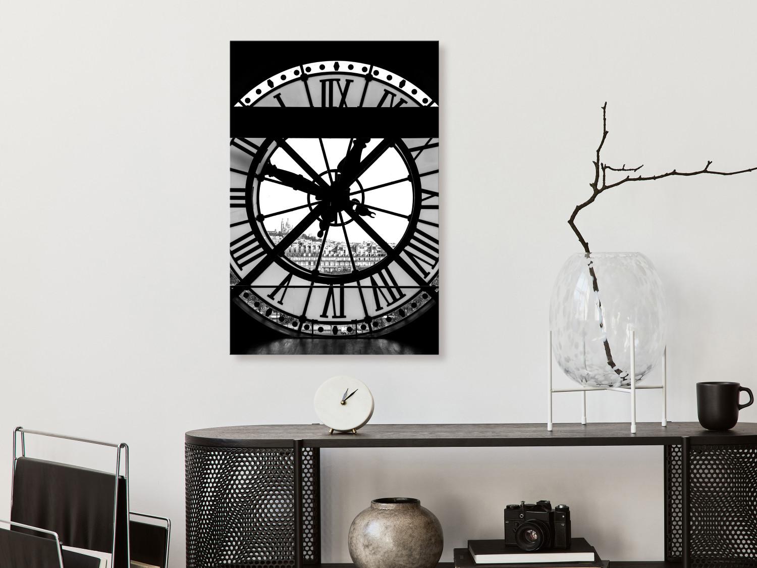 Cuadro El Reloj de la Basílica del Sacré-Cœur - la arquitectura de París