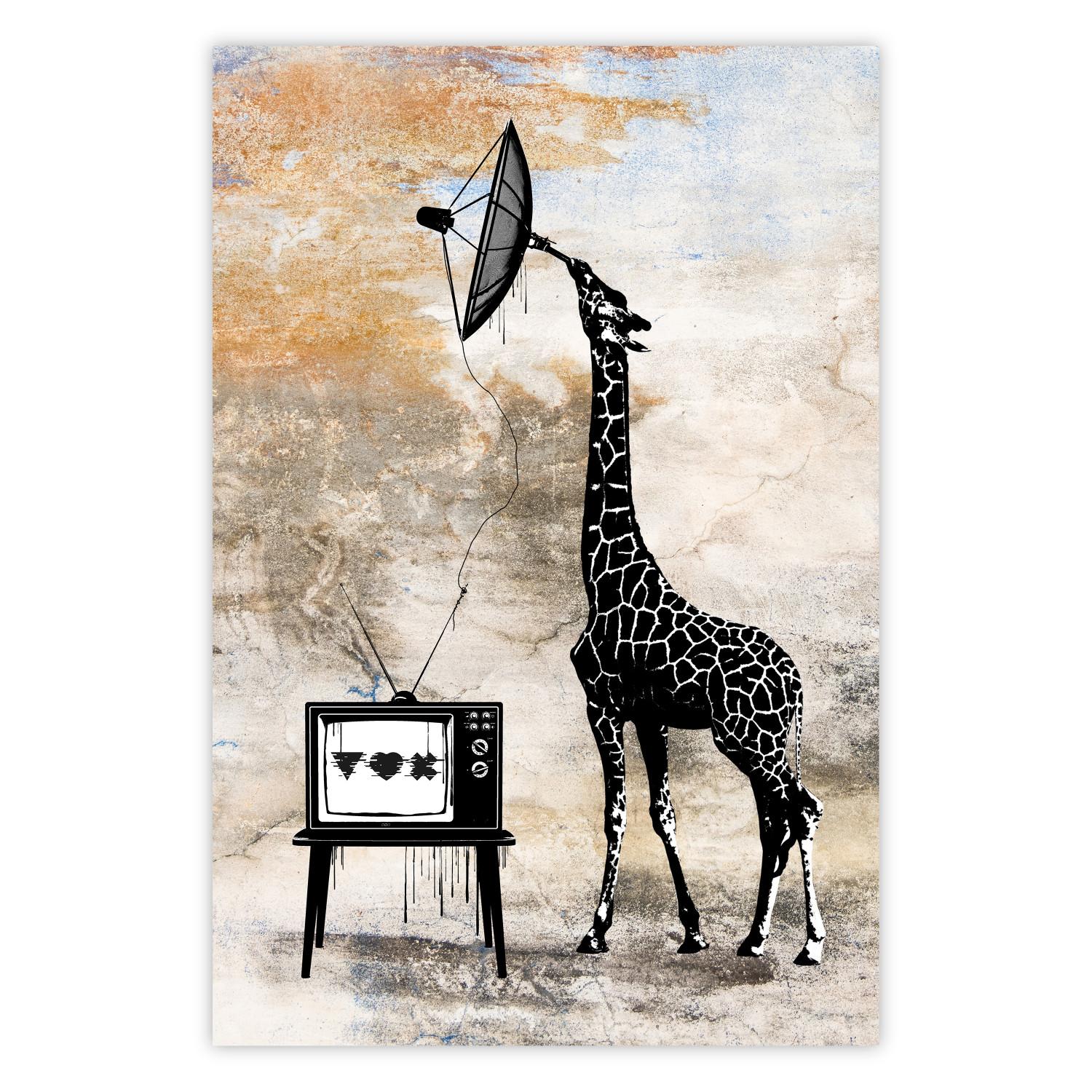 Poster Television Giraffe [Poster]