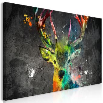 Cuadro XXL Rainbow Deer II [Large Format]
