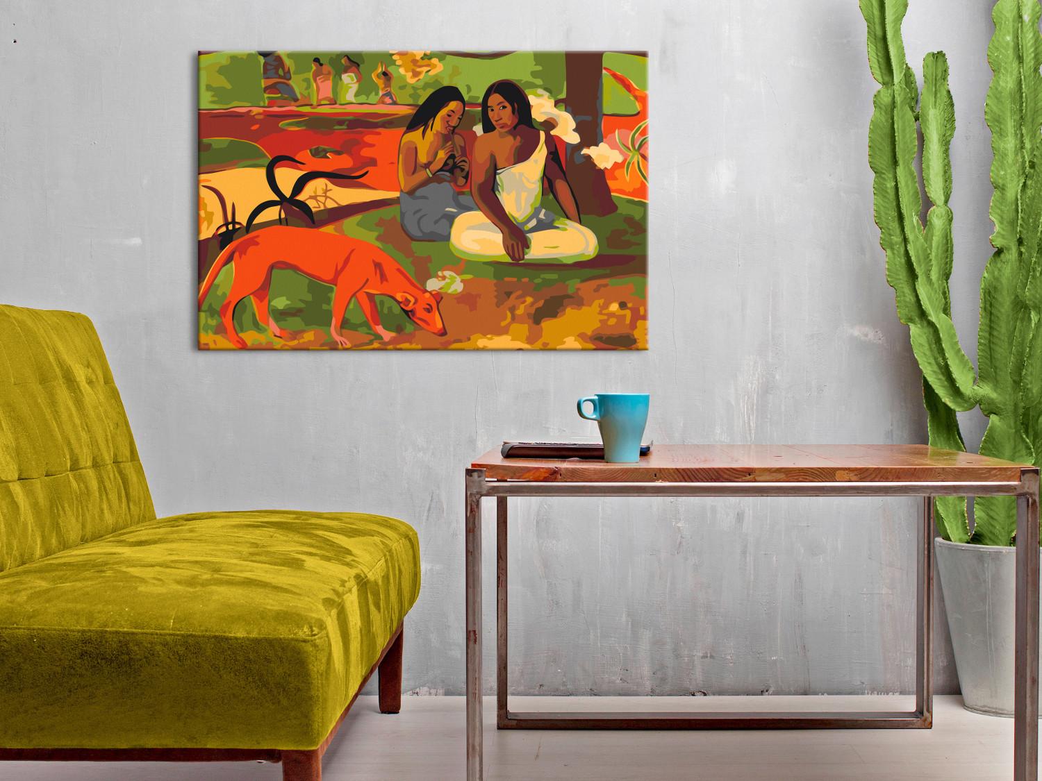 Cuadro para pintar por números Gauguin's Arearea