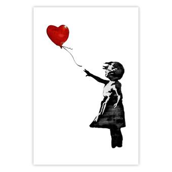 Póster Banksy: Girl with Balloon [Poster]