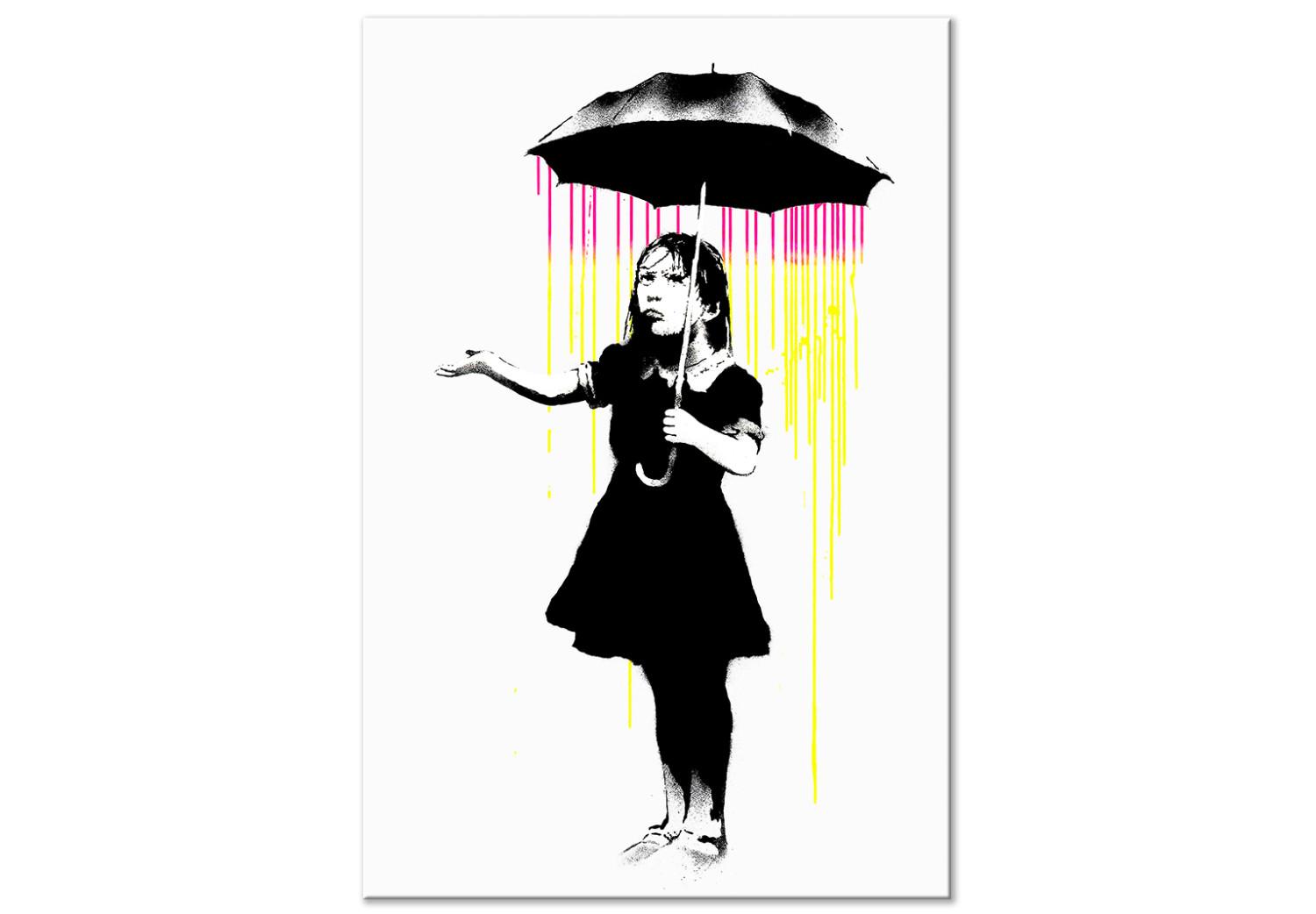 Cuadro Girl with Umbrella (1 Part) Vertical