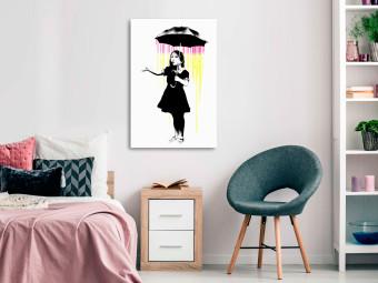 Cuadro Girl with Umbrella (1 Part) Vertical