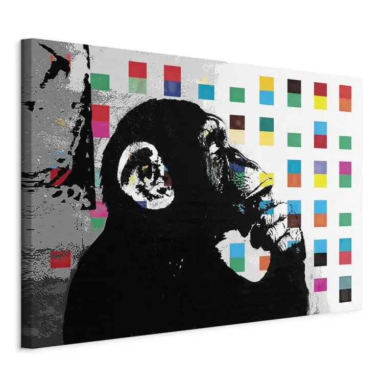 Banksy mono pensativo