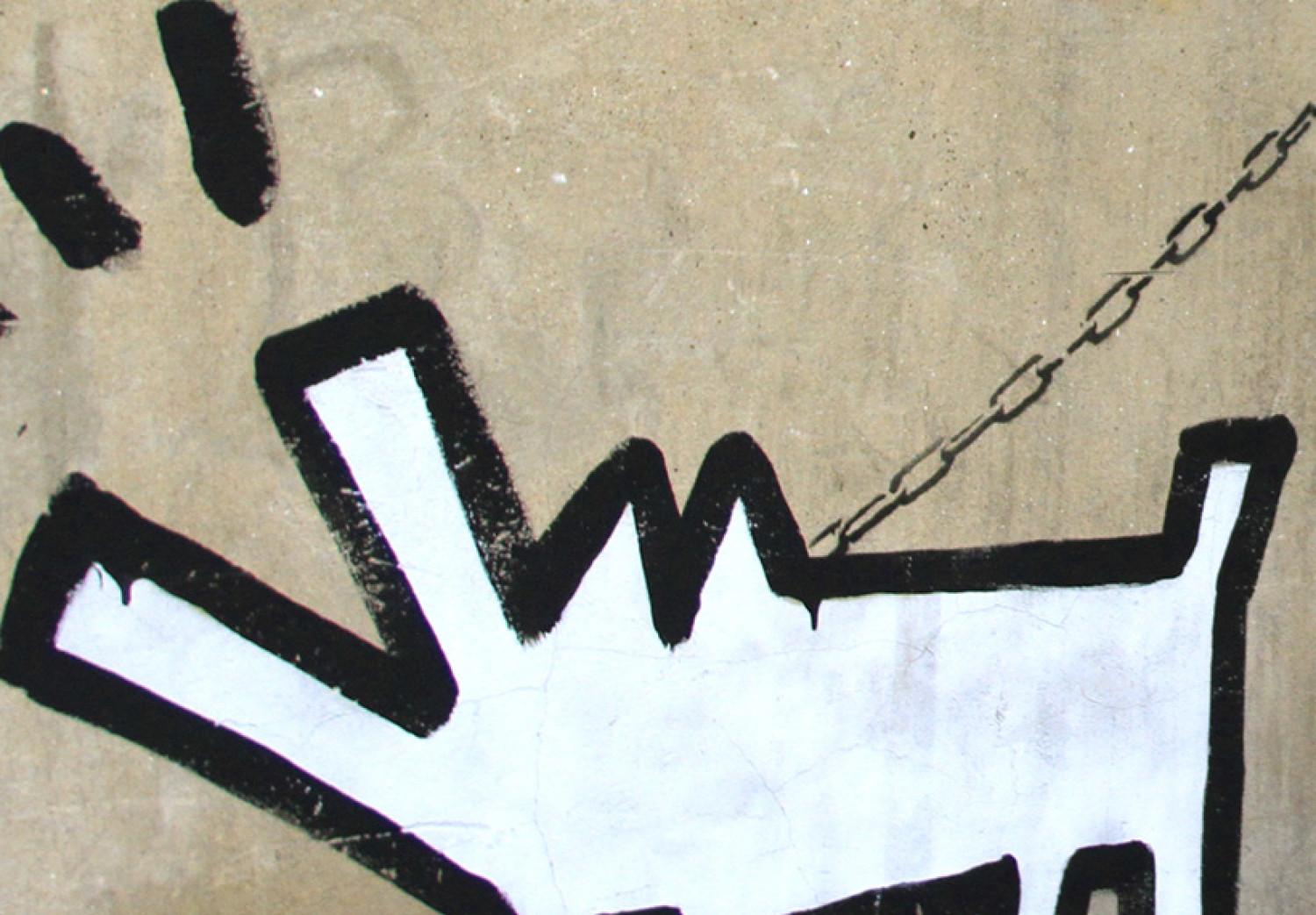Cuadro moderno Banksy - cuatro ideas orginales