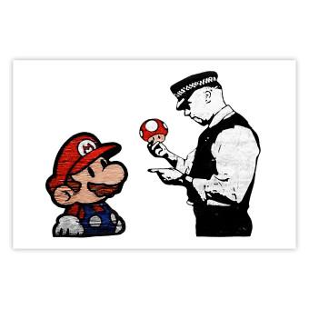 Poster Banksy: Mushroom Picker [Poster]