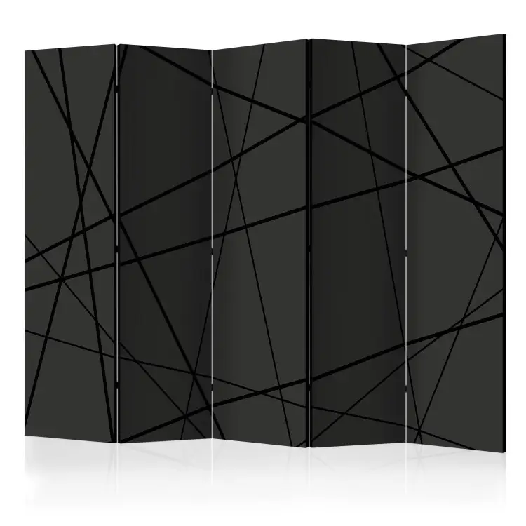 Dark Cross II - abstracción geométrica negra