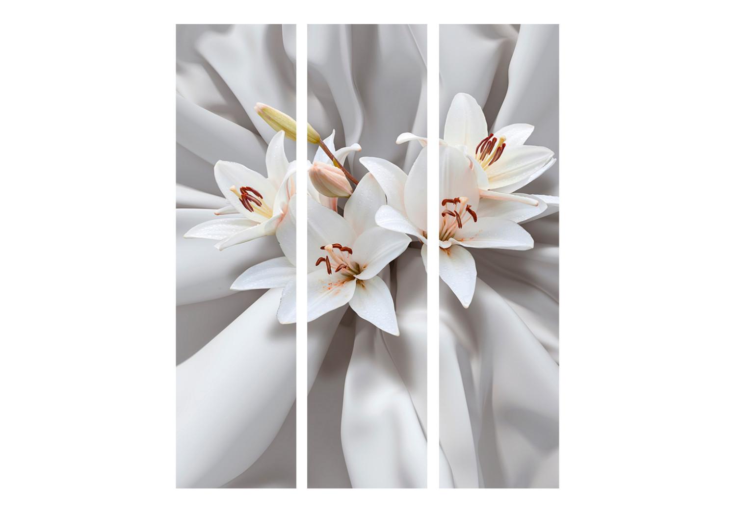 Biombo decorativo Sensual Lilies [Room Dividers]