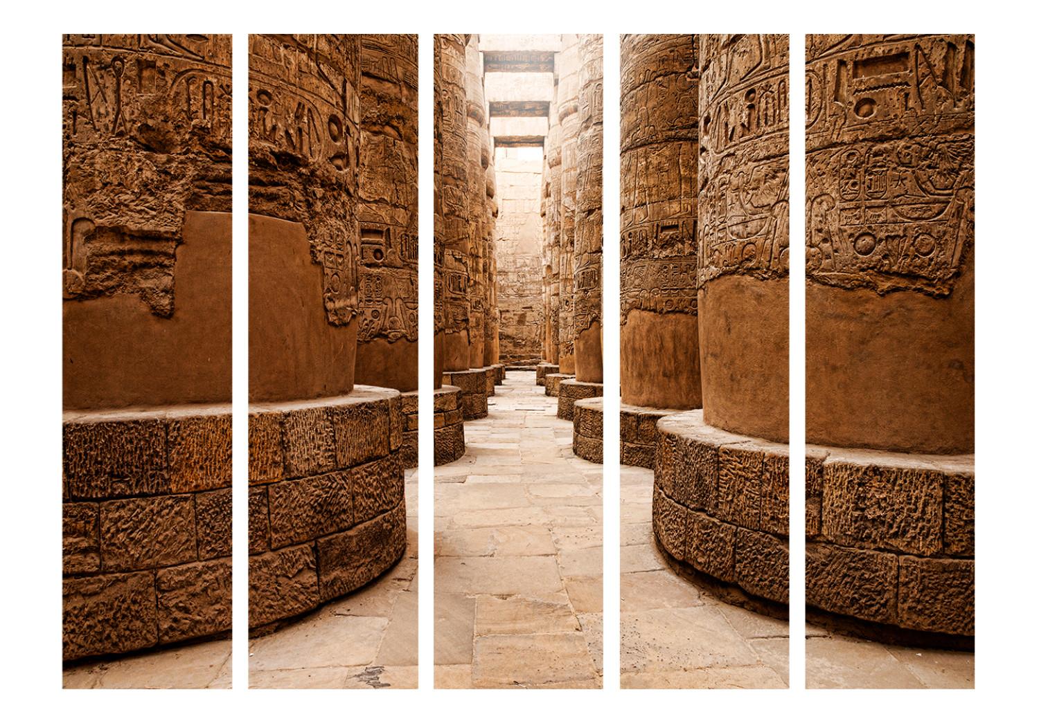 Biombo original The Temple of Karnak, Egypt II [Room Dividers]