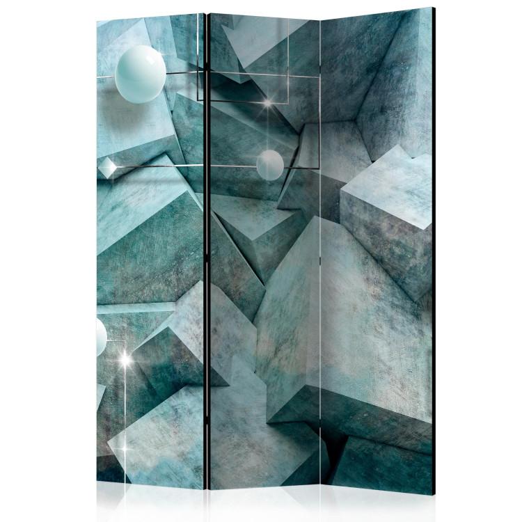 Biombo Concrete Cubes (Green) [Room Dividers]