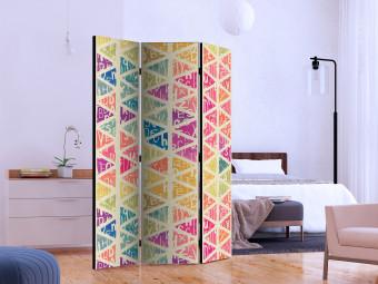 Biombo original Letters nad Triangles [Room Dividers]