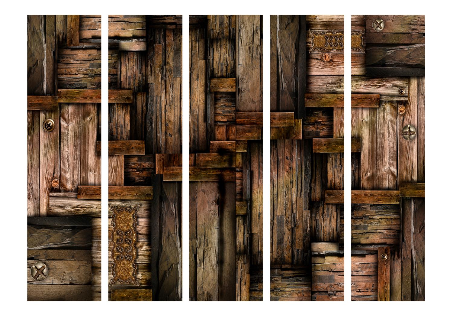 Biombo original Wooden puzzle II [Room Dividers]