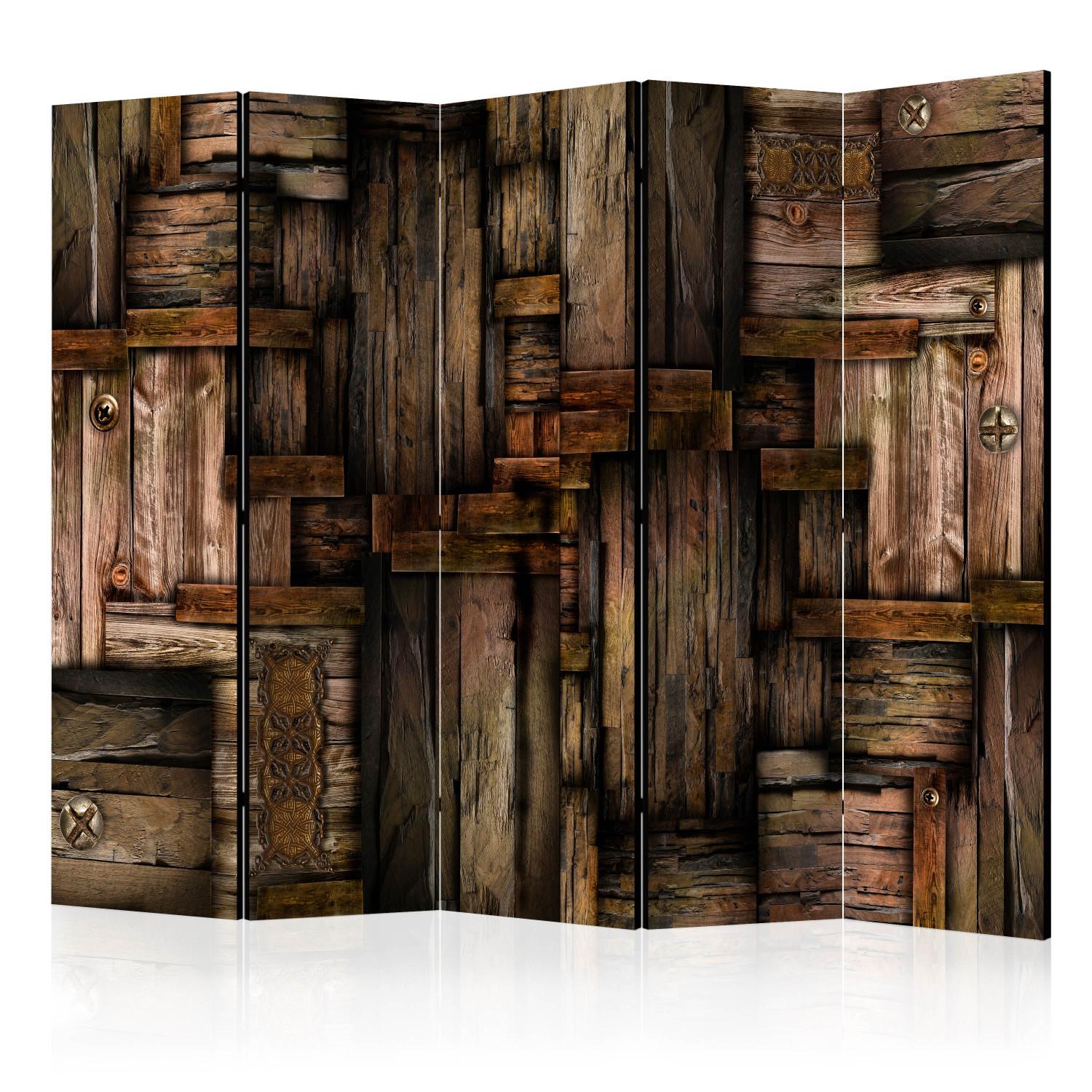 Biombo original Wooden puzzle II [Room Dividers]