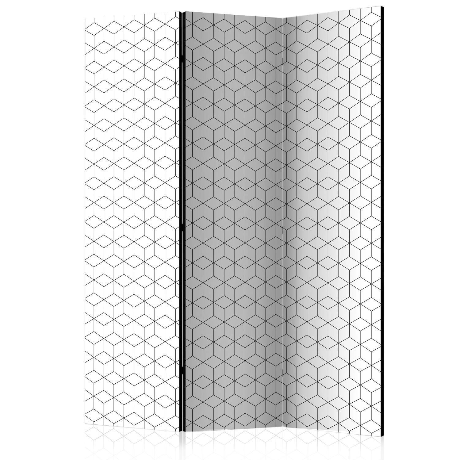 Biombo decorativo Cubes - texture [Room Dividers]