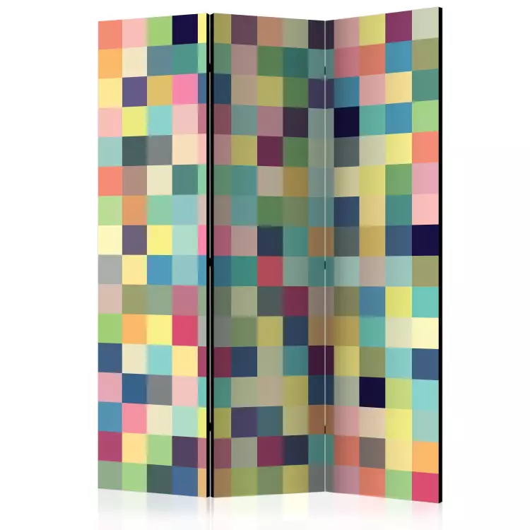 Millones de colores (3 partes): fondo geométrico colorido con mosaico