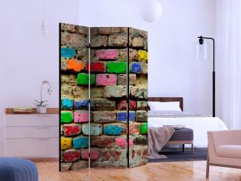 Biombo original Colourful Bricks [Room Dividers]