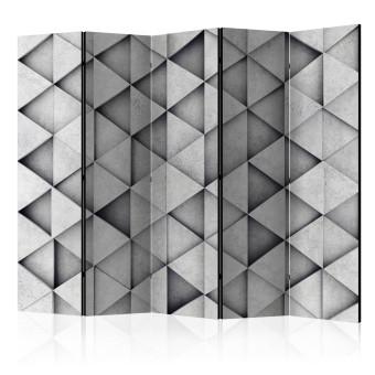 Biombo Grey Triangles II [Room Dividers]