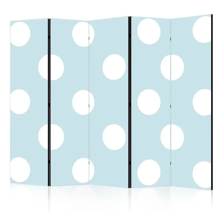 Blue Sweetness II - composición con pequeños puntos blancos