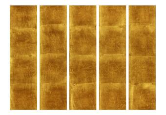 Biombo original Golden Cage II: textura dorada con tonos más oscuros